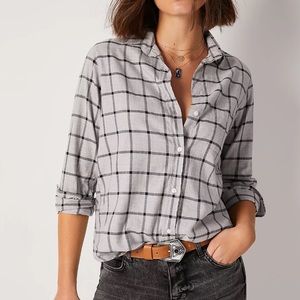 NWOT Grayson The Hero Flannel Shirt 03 M